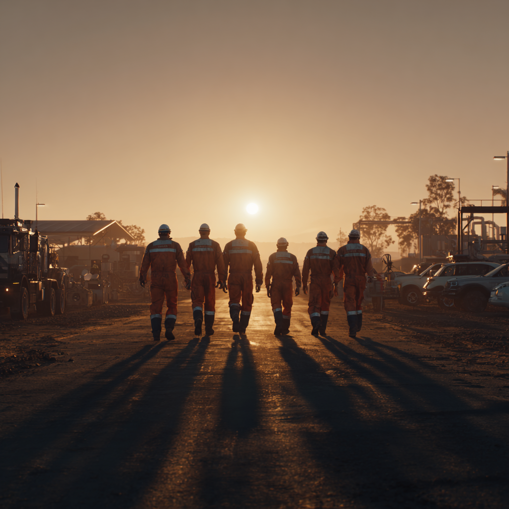 Regional workforce at energy facility