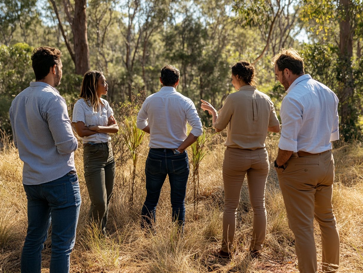 Leadership team site visit